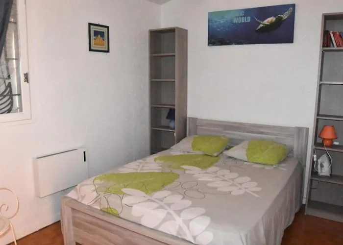 Les Leucatines 1 - T2 Mezzanine 6 Couchages Port Mae-7184 ヴィラ